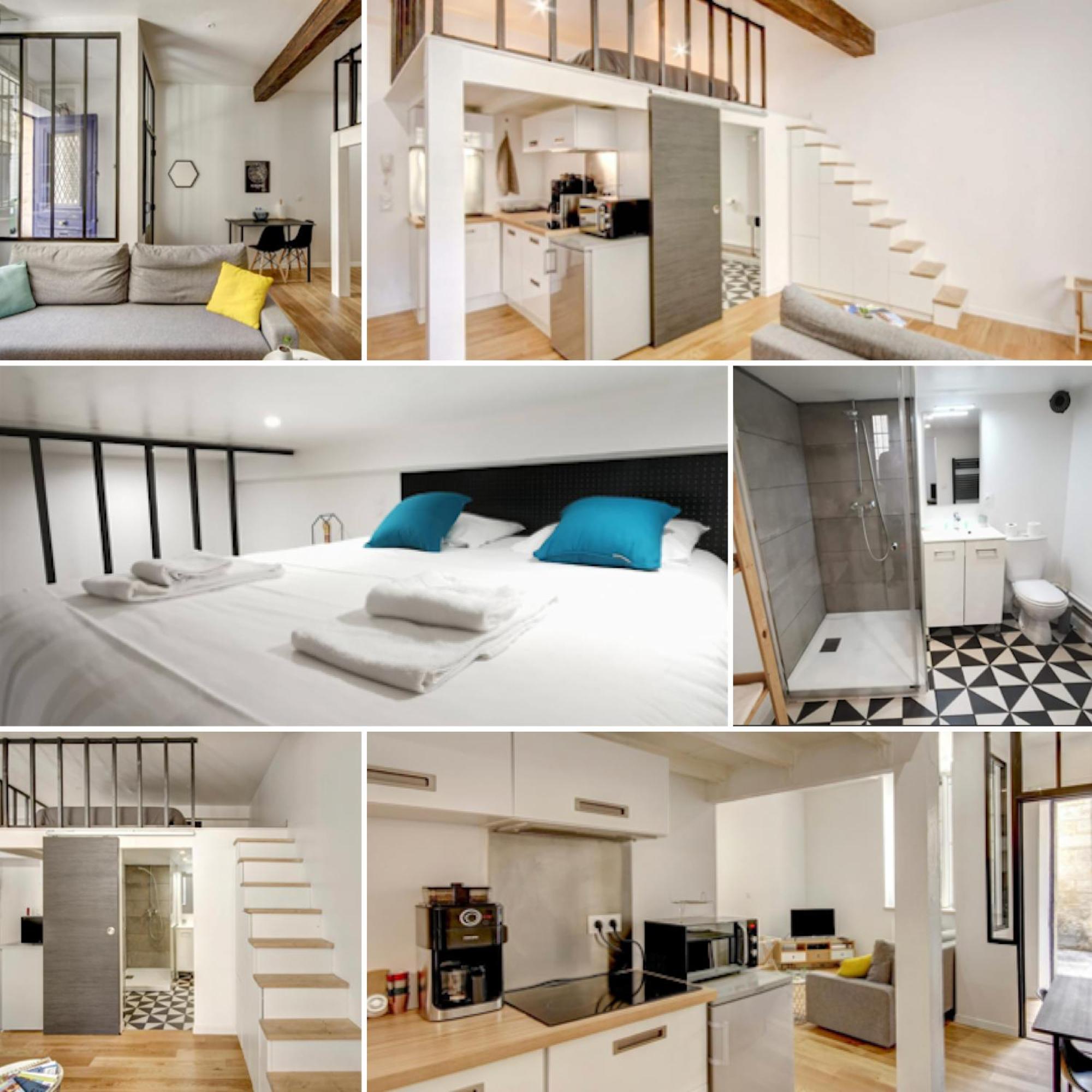 Charmant Studio Loft Au Coeur De Бордо Екстер'єр фото
